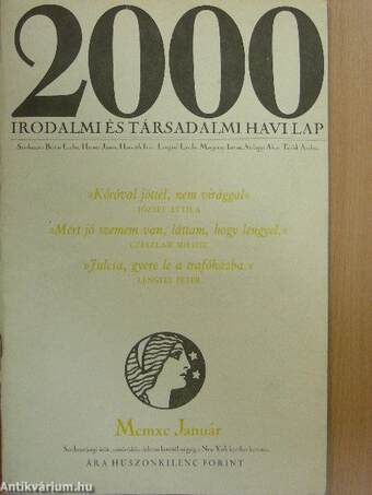 2000 1989-1990., 2013. (vegyes számok) (10 db)