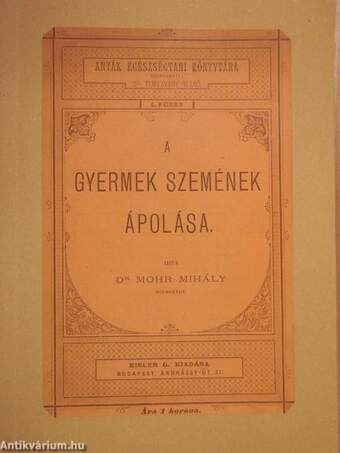 A gyermek szemének ápolása