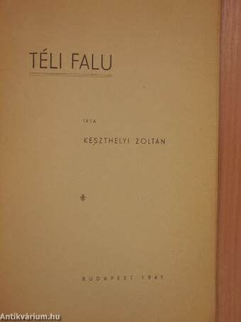 Téli falu