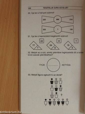 Növelje az IQ-ját