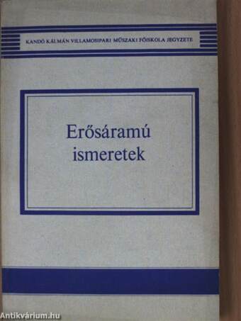 Erősáramú ismeretek