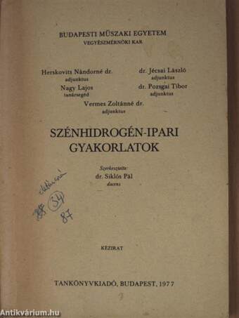 Szénhidrogén-ipari gyakorlatok