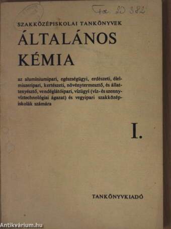 Általános kémia I.