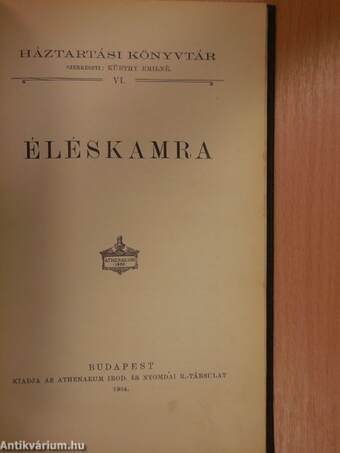 Éléskamra