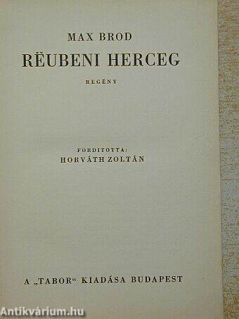 Reubeni herceg