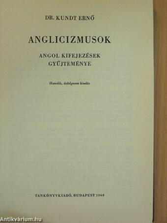 Anglicizmusok