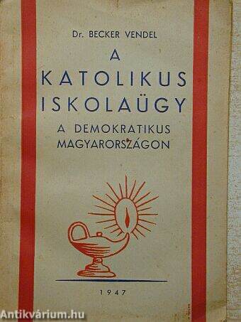 A katolikus iskolaügy