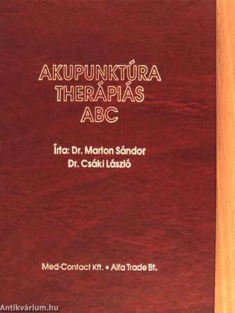 Akupunktúra therápiás ABC