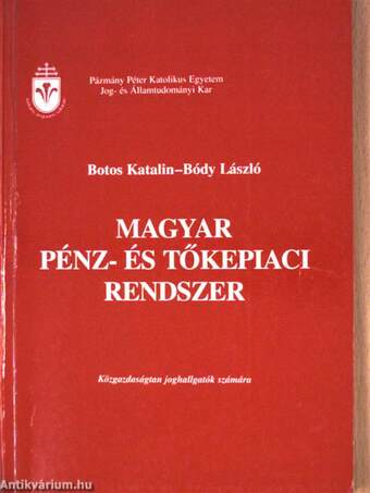 Magyar pénz- és tőkepiaci rendszer