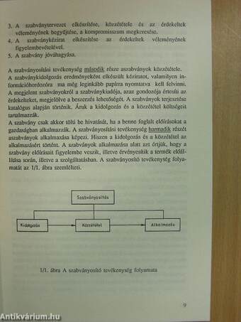 A kereskedelmi tevékenység műszaki-jogi szabályozása