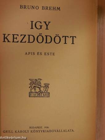 Igy kezdődött