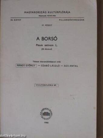 A borsó