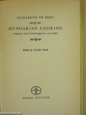 Hungarian cooking