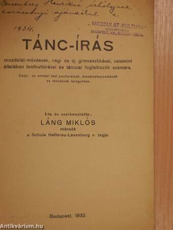 Tánc-írás