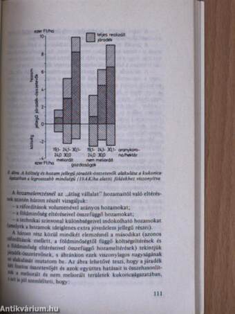 A meliorációs beruházások gazdasági hatásai