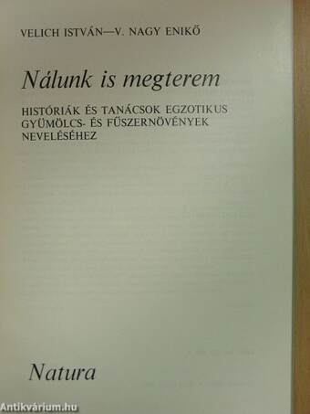 Nálunk is megterem