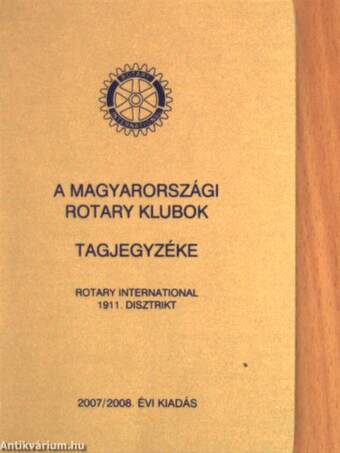 A magyarországi rotary klubok tagjegyzéke