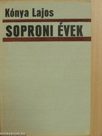 Soproni évek