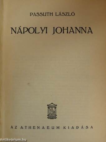 Nápolyi Johanna