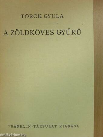 A zöldköves gyűrű