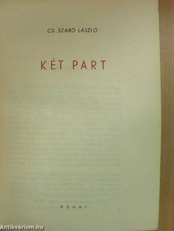 Két part