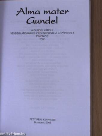 Alma mater Gundel