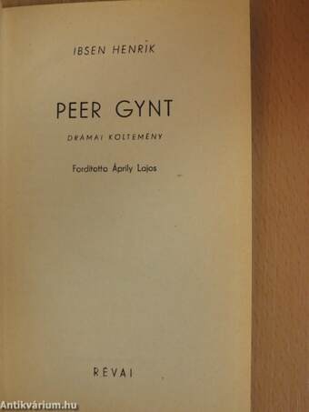 Peer Gynt