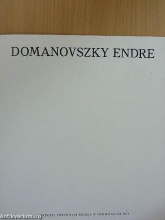 Domanovszky Endre