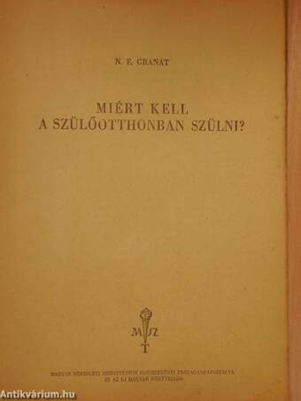 Miért kell a szülőotthonban szülni?