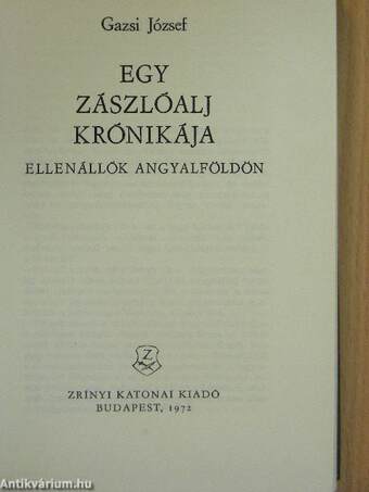 Egy zászlóalj krónikája