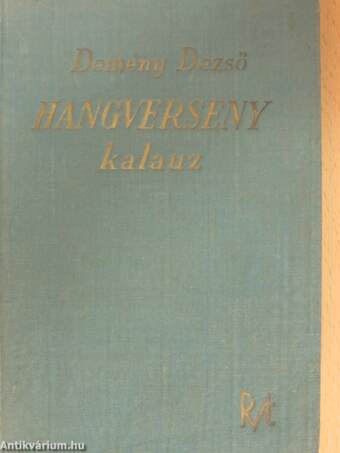 Hangverseny kalauz