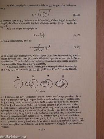 Bevezetés az atom és molekula spektroszkópiába