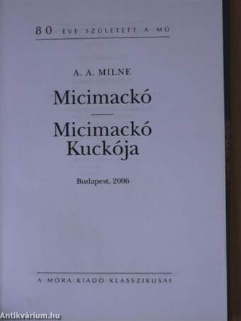 Micimackó/Micimackó kuckója