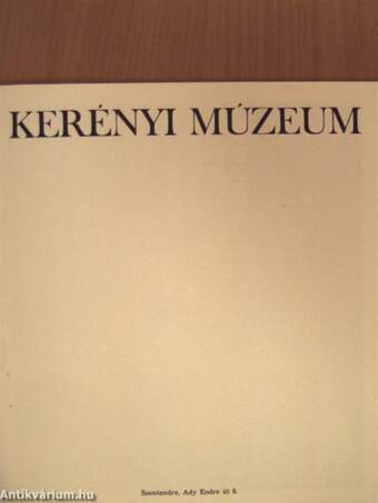 Kerényi Jenő/Kerényi Múzeum