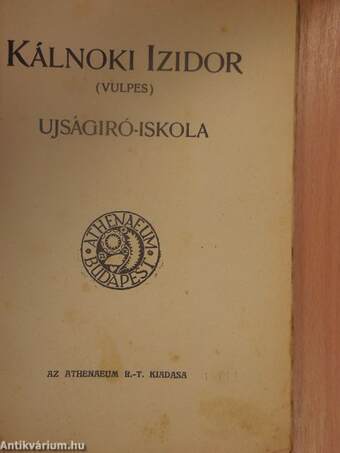 Ujságiró-iskola