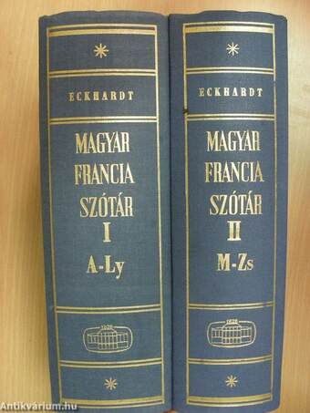 Magyar-francia szótár I-II.