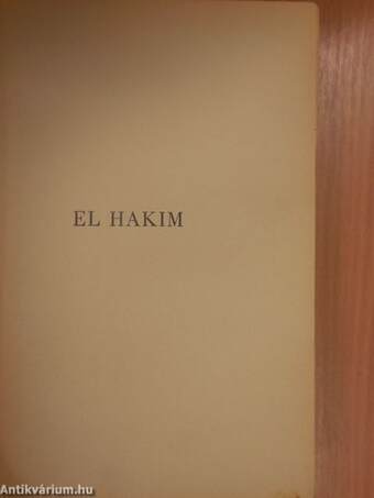 El hakim I-II.