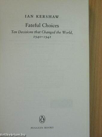 Fateful choices