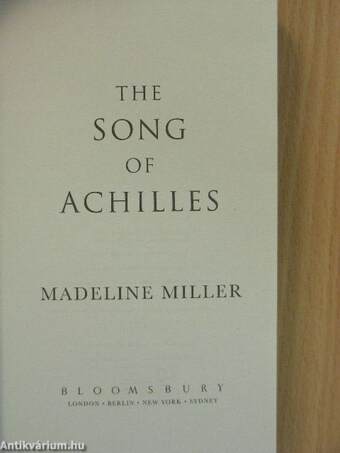 The song of Achilles