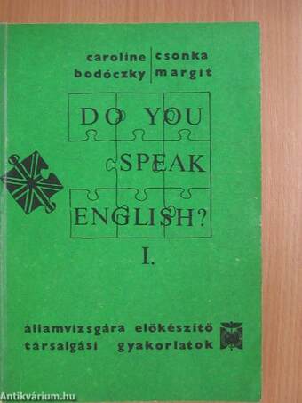 Do you speak English? I-IV.