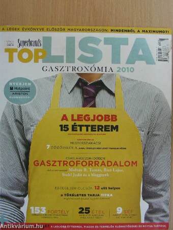 TopLista Gasztronómia 2010. február