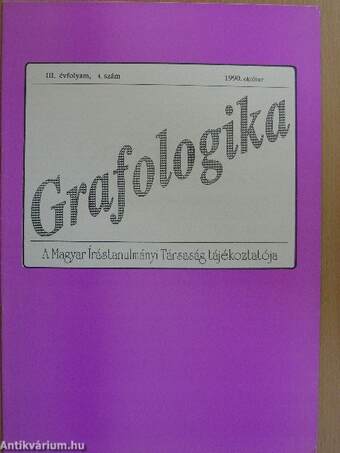 Grafologika 1990. október