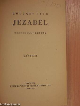 Jezabel I-II.