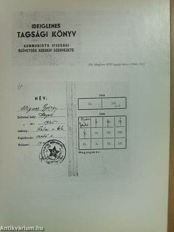 Válogatott dokumentumok 1874-1986