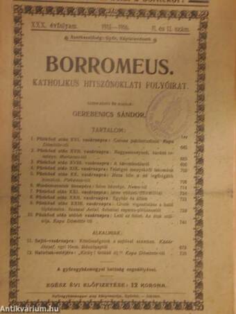 Borromeus 1915-1916/11-12.