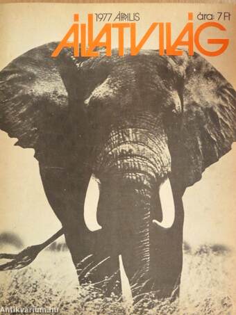 Állatvilág 1977-1978. (vegyes számok) (15 db)
