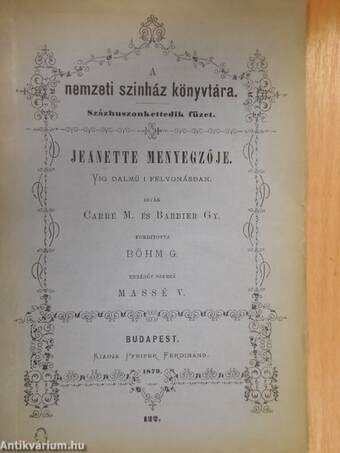 Jeanette menyegzője