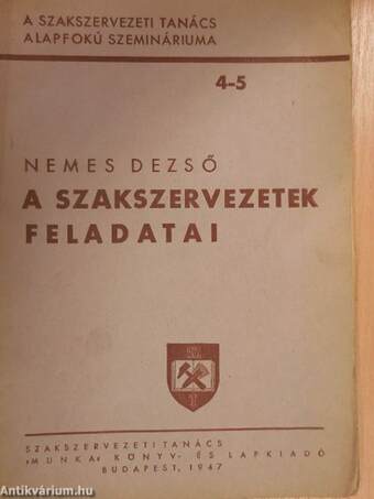 A szakszervezetek feladatai