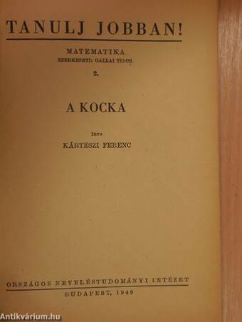 A kocka