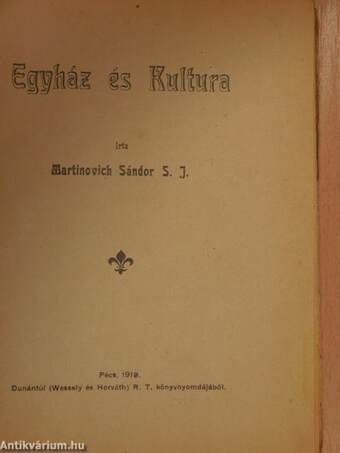 Egyház és Kultura